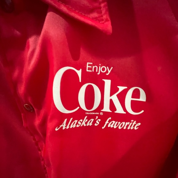 vintage coca cola jacket Alaska’s favorite - Picture 3 of 6